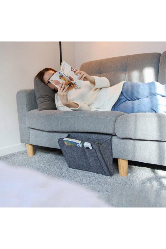 Bedside Hanging Storage Bag Caddy Pocket Bed Holder Organizer