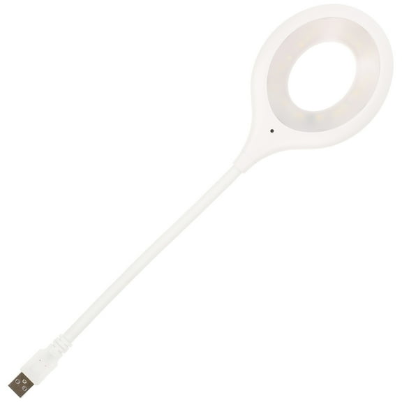 Bedside Lamps Home Lighting Night Voice USB Flexible White Pvc