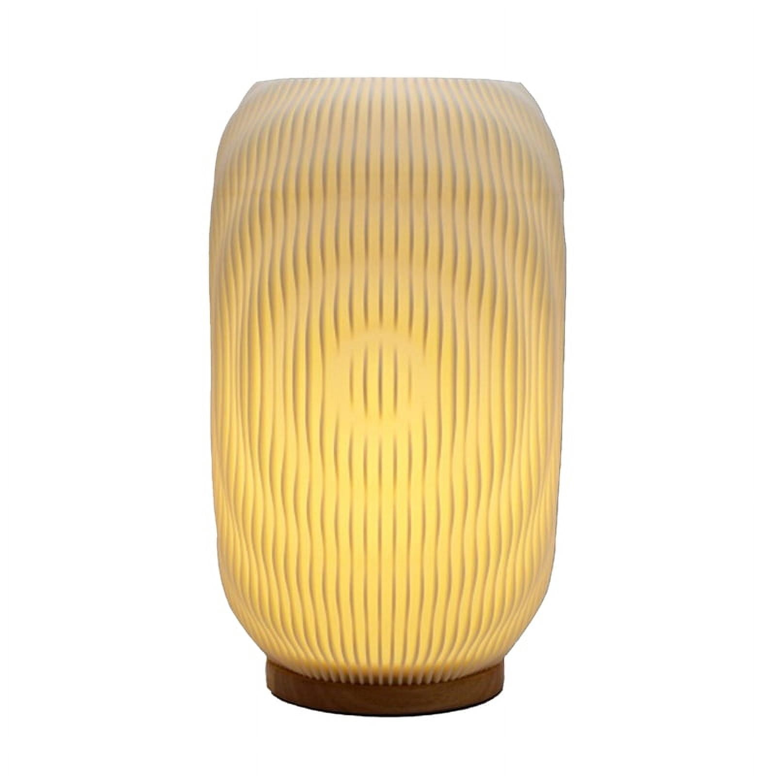 Bedside Lamps for Nightstand Lamp Vintage Striped Small Night Light Lamp for Study & Decoration,Water Ripple