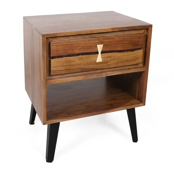 Bedside Lighting Space + Acacia Wood Craft - Bedside Environment + Enhanced Mood