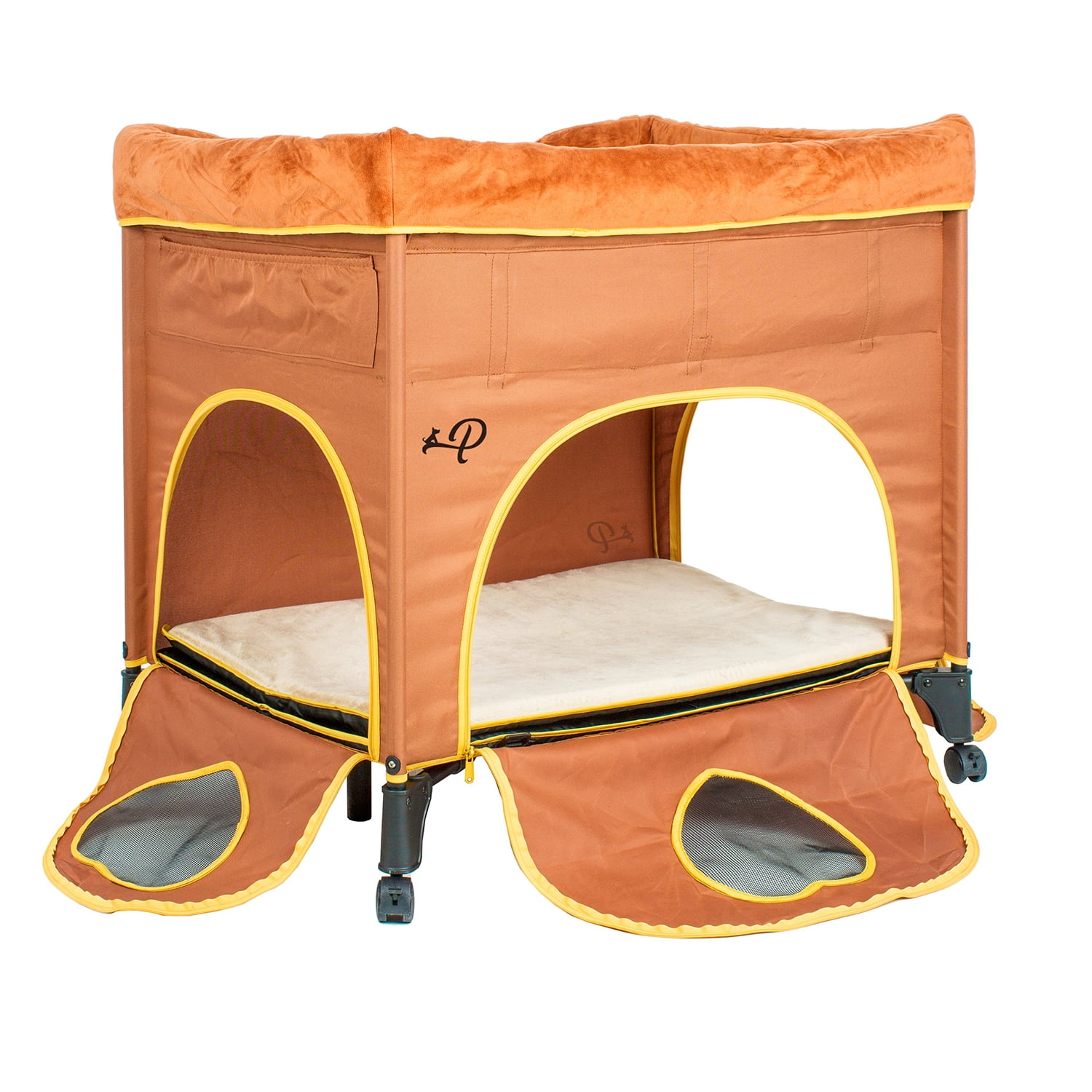 Lion's Den Elevated Orthopedic Two-Level Pet Bed