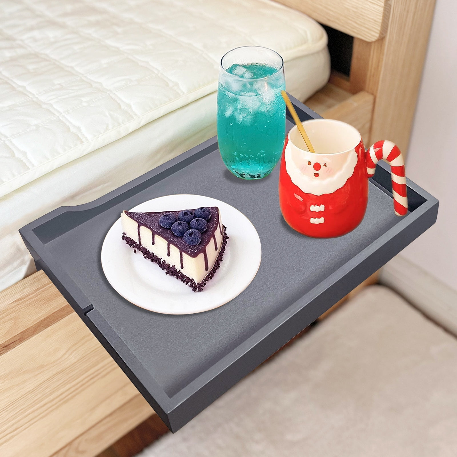 Bedside Shelf, Bunk Bed Shelf Clip On Nightstand Snack Organizer, Bed