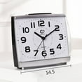 thumbnail image 1 of Bedside Small Silent No Tick Alarm Clock Quartz Battery Operated Wake Up Clocks, 1 of 4