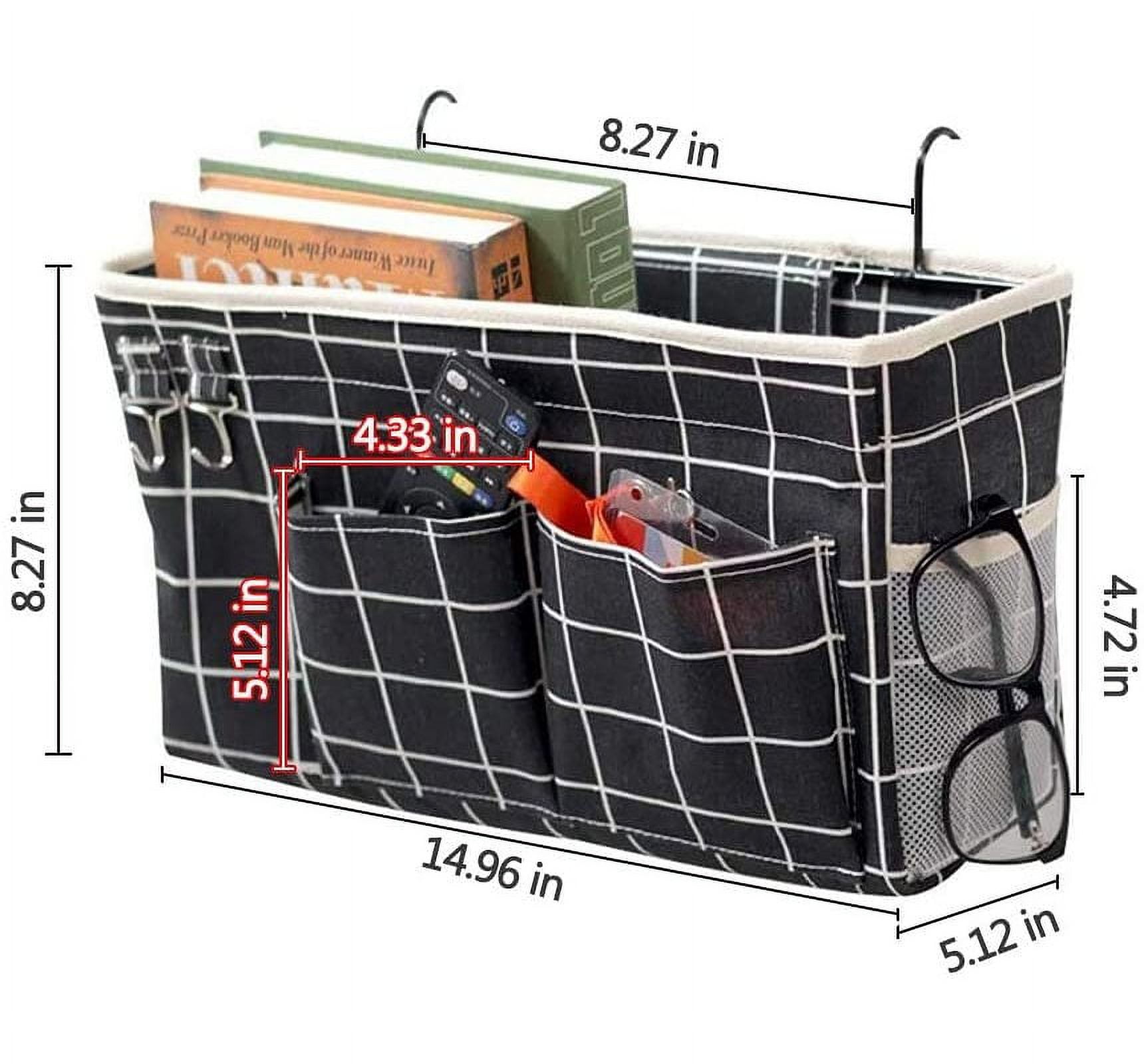 Bedside Storage Caddy, Bunk Bed Organizer Bed Storage Pocket Bedside Organizer Hanging Bed