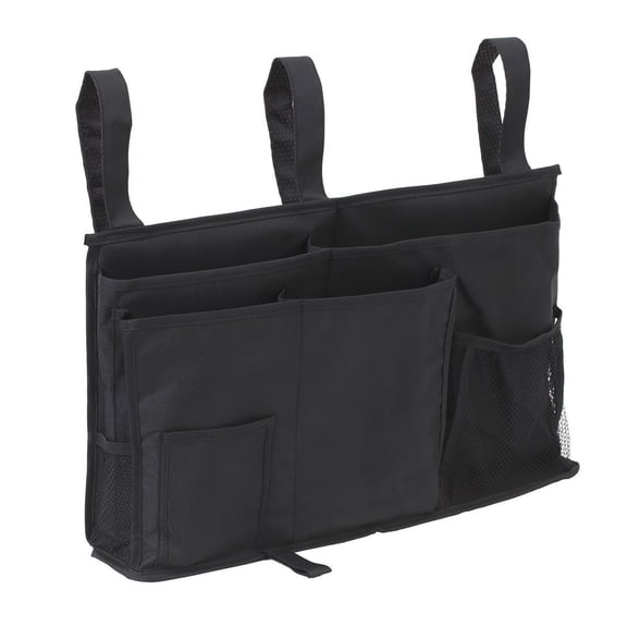 Bedside Storage Organizer, 8 Pockets Hanging Storage Bag Organizer Holder,Bedside for Dorm Rooms & Hospital Bed Rails