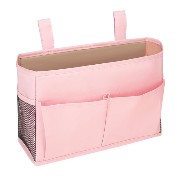 Bedside Storage Organizer - Multi-pocket Hanging Bag, Space-saving Dormitory Solution, Water-resistant Polyester for Phones & Essentials, topliu
