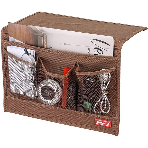 Bedside Storage Organizer, Remote Control Holder, Bed Pockets