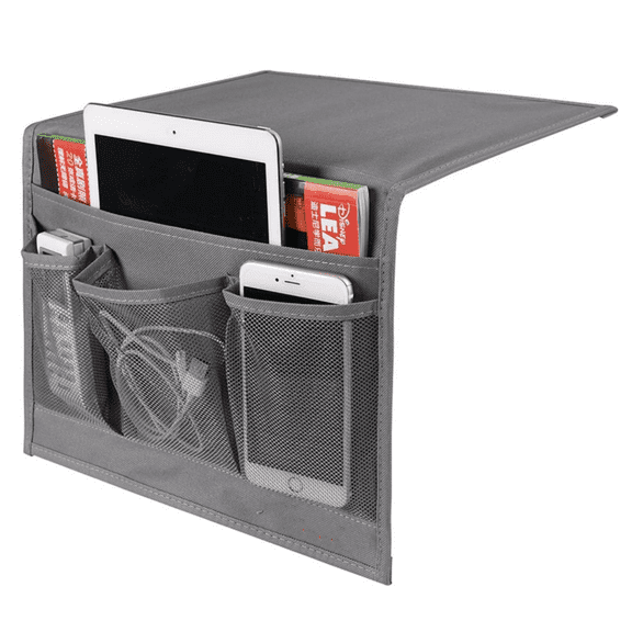 Bedside Storage Organizer, Table Cabinet Bedside Organizer Caddy for Remotes Phone Glasses