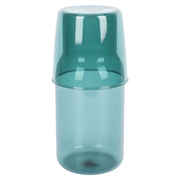 FOLOYORI 1Set Unique Glass Kettle and Drinking Cup Set Sky Blue for Elegant Home Use