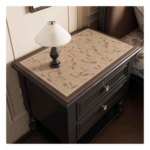 Bedside Table Cover Cloth,Waterproof Anti Slip Wipeable Nightstand Cover, For Bedside Table TV Table Cloth for End Table Tabletop Decoration