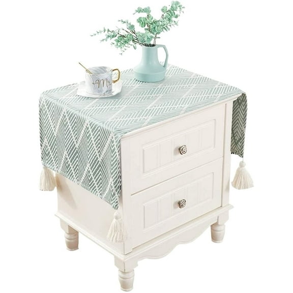 Bedside Table Cover TV Cabinet Cloth Cover Refrigerator Dust Cover Multi-Purpose Towel Non-Slip Tablecloth Tablecloth, Clean