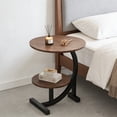 thumbnail image 1 of Bedside Table - Indoor/Outdoor Side Table, Sturdy Metal Frame Lightweight Space-Saving Design, Suitable for Living Rooms, Balconies, Offices - Easy to Move, Decorative Bedside Table, 1 of 6