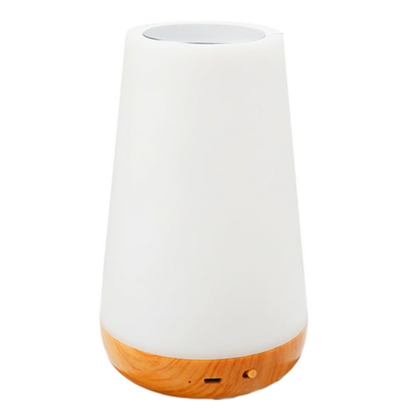 Bedside Table Night Light, Dimmable Touch Lamp for Bedroom, Portable Table Bedside Lamp, 5 Brightness 13 RGB Colors, Night Lights for Baby Nursery Bathroom