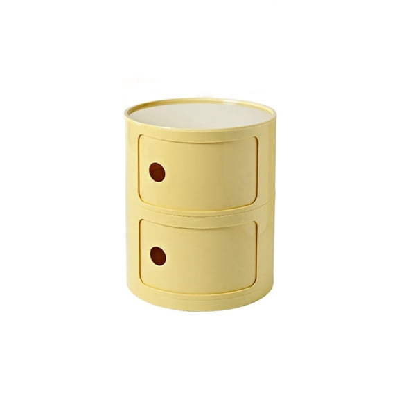 Bedside Tables Small Bedside Table Storage Space, Modern Side Table, Bedside Chest Made of Plastic