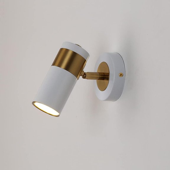 Bedside Wall Mount Reading Light Adjustable Wall Lamp Hardwired Sconce, Modern Wall Spot Lighting Fixture Indoor E27 Headboard Lamps for Bedroom Living Room Hallway