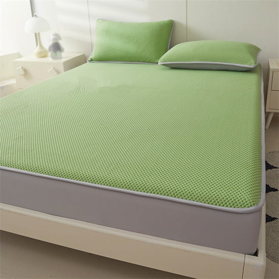Bedspread, Fitted Sheet Style Bedspread, Fitted Sheet With Elasticated Corners, Quilted Mattress Cover, Mattress Protector