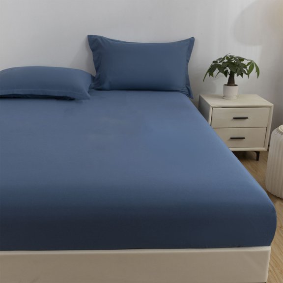 Bedspread, Fitted Sheet Style Bedspread, Quilted Mattress Cover, Mattress Protector, for Double, Single Bed