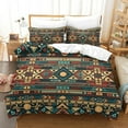 thumbnail image 1 of Bedspreads Bohemian Bedding Set Soft High Ranking Duvet Cover Quilt Cover Set Home Textiles,Full (80"x90"), 1 of 6