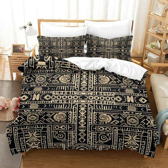 Bedspreads Bohemian Bedding Set Soft High Ranking Duvet Cover Quilt Cover Set Home Textiles,Twin (68"x86")