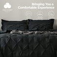 Free Shipping! Cozy Comfort Black Twin Comforter Set Kids 5 Pieces