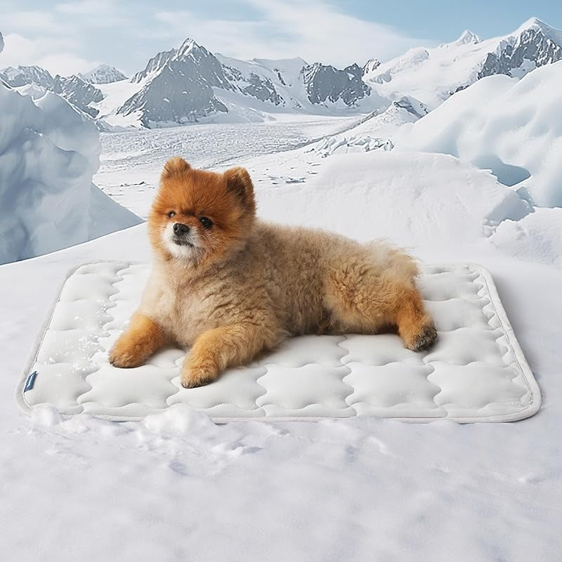 Bedsure Cooling Mat for Large Dogs – 41x28 Thin Washable Cooling Pet ...