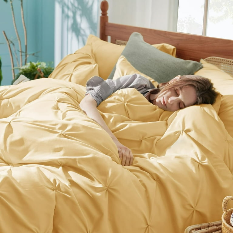 Yellow bed in a bag king discount