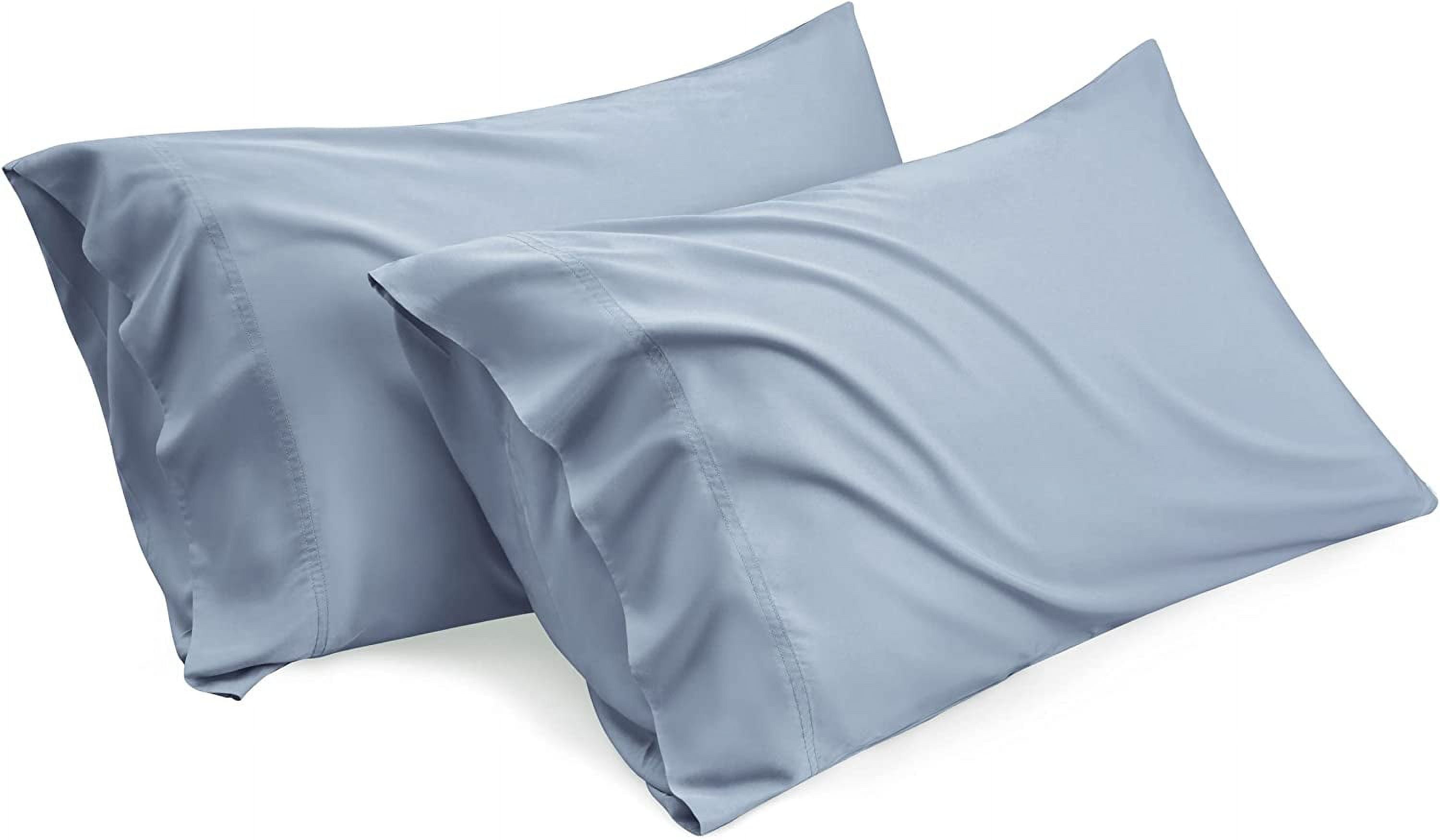 Bedsure King Size Pillow Cases Set of 2, Rayon Derived from Bamboo