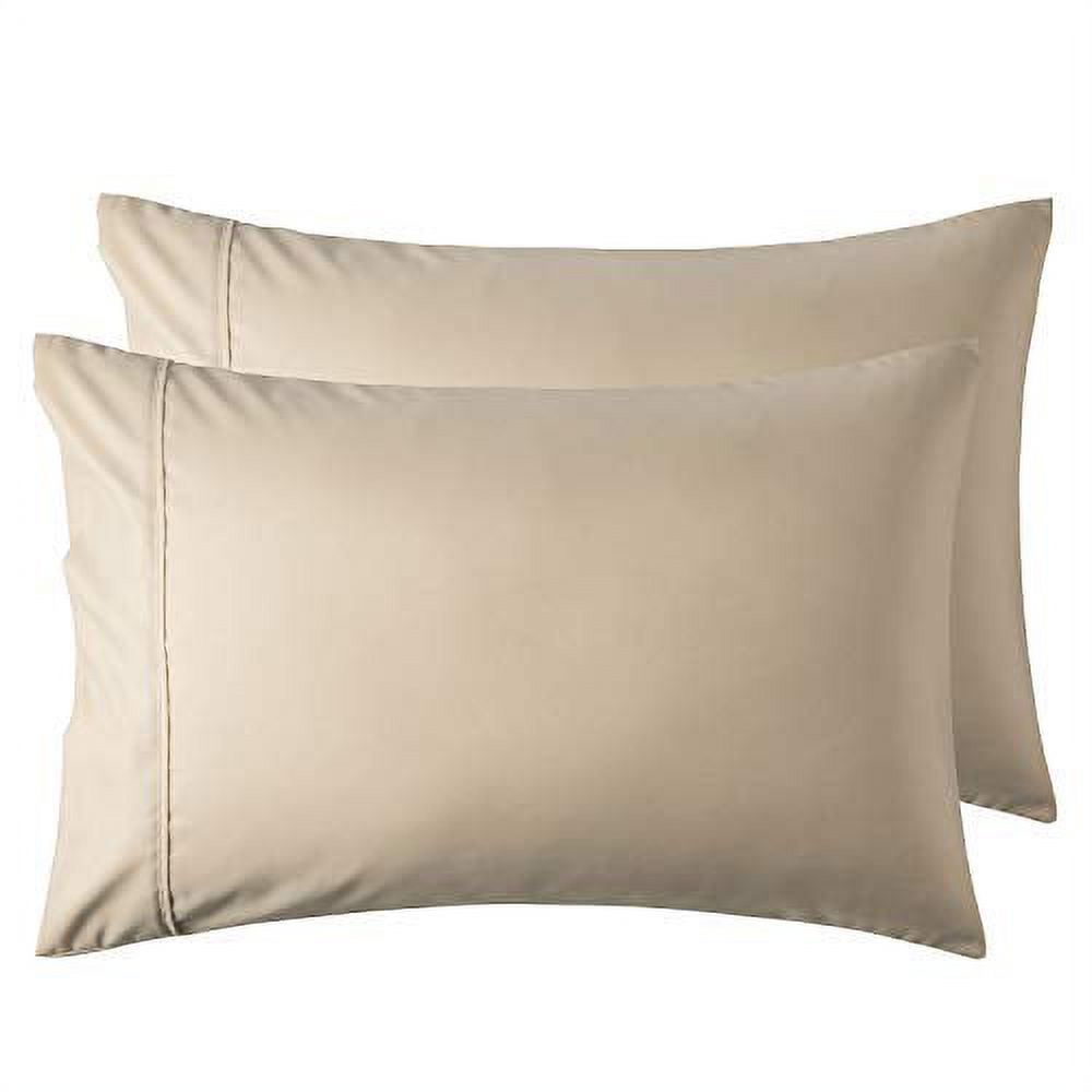 Bedsure King Size Pillowcases 2 Taupe King Pillow Cases Set of 2