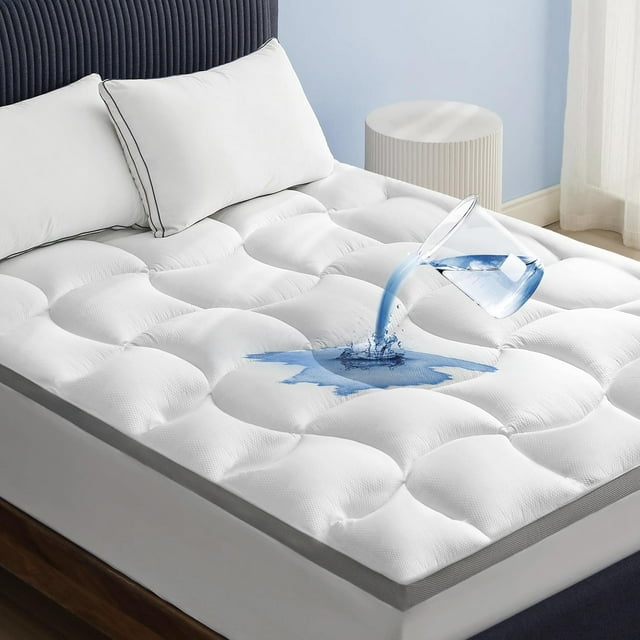 Cozy Comfort Mattress Topper King Waterproof Pillow Top Mattress Cozy Comfort Mattress Topper King Waterproof Pillow Top Mattress