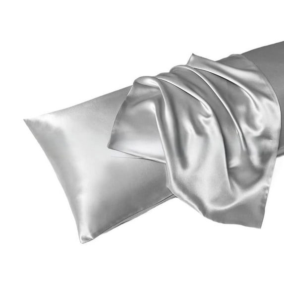 Bedsure Satin Pillow Cases For Hair and Skin Q- Set Satin Silk S1X1