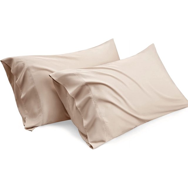 Bedsure Standard Cooling Pillow Cases Rayon Derived from Bamboo