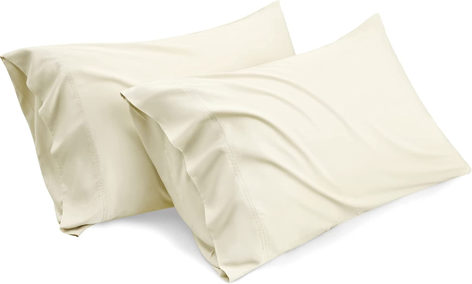 Bedsure Standard Cooling Pillow Cases Rayon Derived from Bamboo
