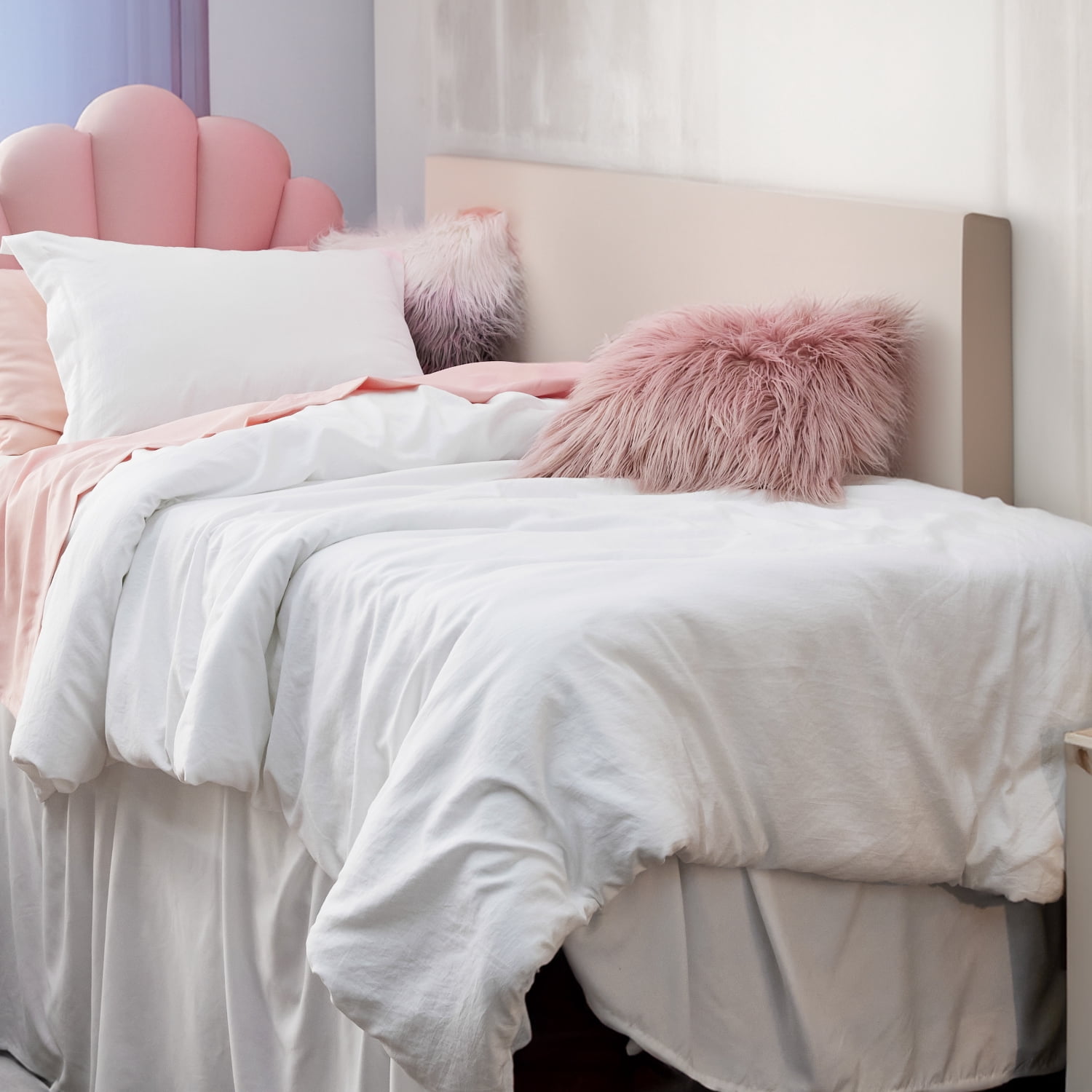 Cozy Comfort White Duvet Cover Queen Size - Soft Prewashed Duvet Cover Set, 3 Pieces, 1 Duvet Cover 90x90 Inches with Zipper Closure and 2 Pillow Shams