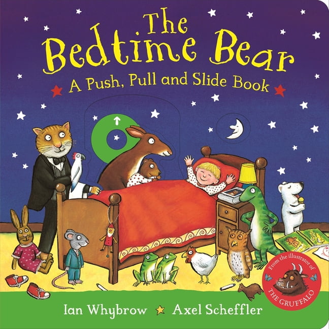 The Bedtime Bear: A Push, Pull and Slide Book, (Board Book)