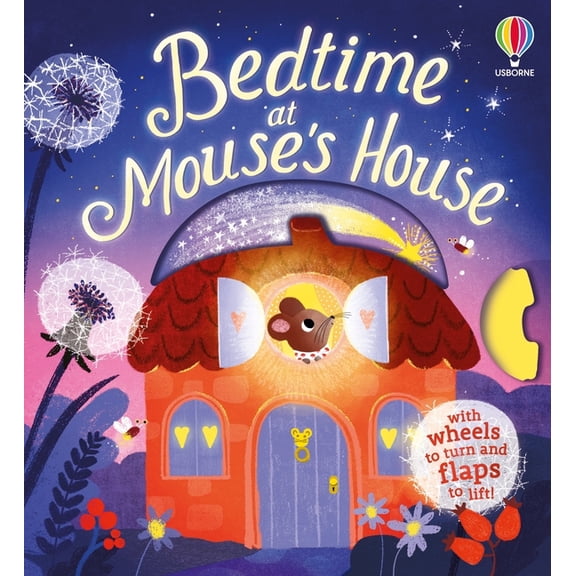 Bedtime at Mouse's House, (Board Book)
