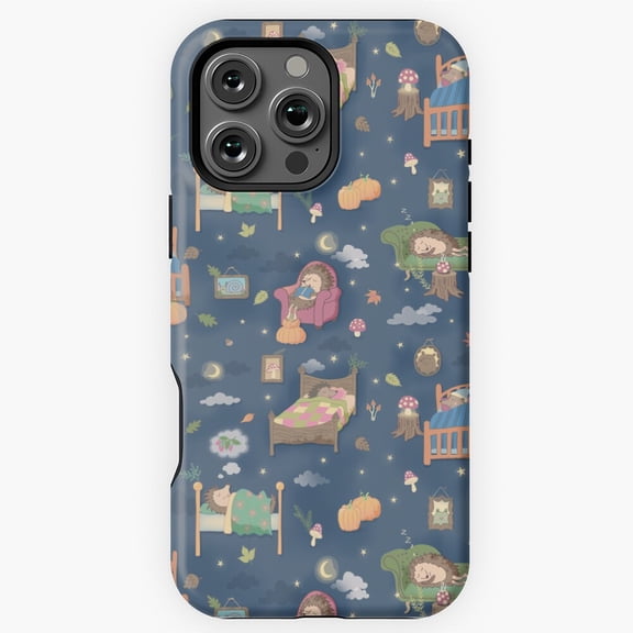 Bedtime Hedgehogs Phone Case for iPhone 16 15 14 13 12 11 Pro Max M5906296
