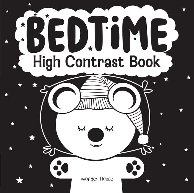Bedtime High Contrast, (Board Book)