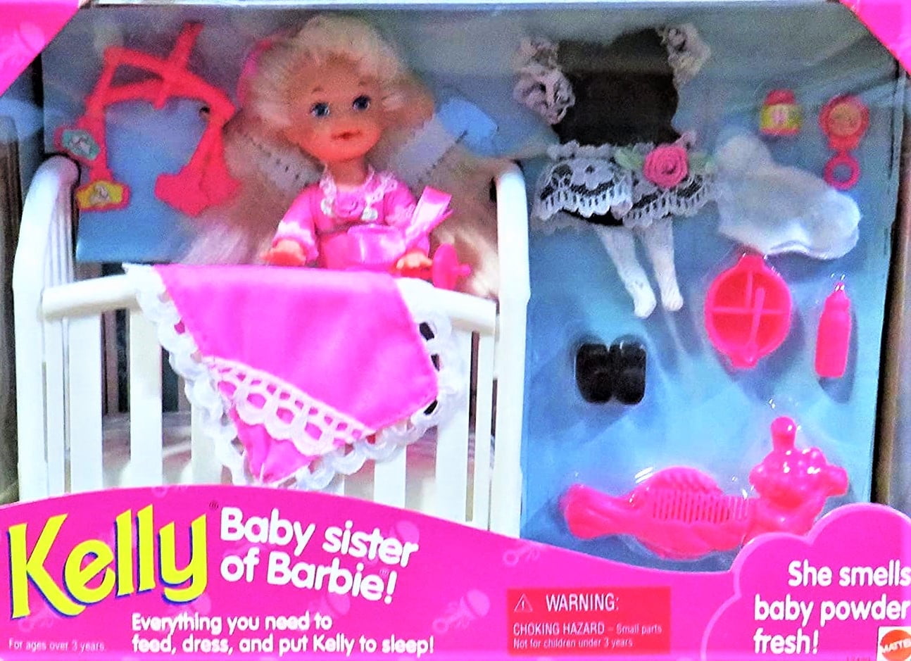 Bedtime Kelly Baby Sister of Barbie Doll 1994 Mattel 12489 NRFB