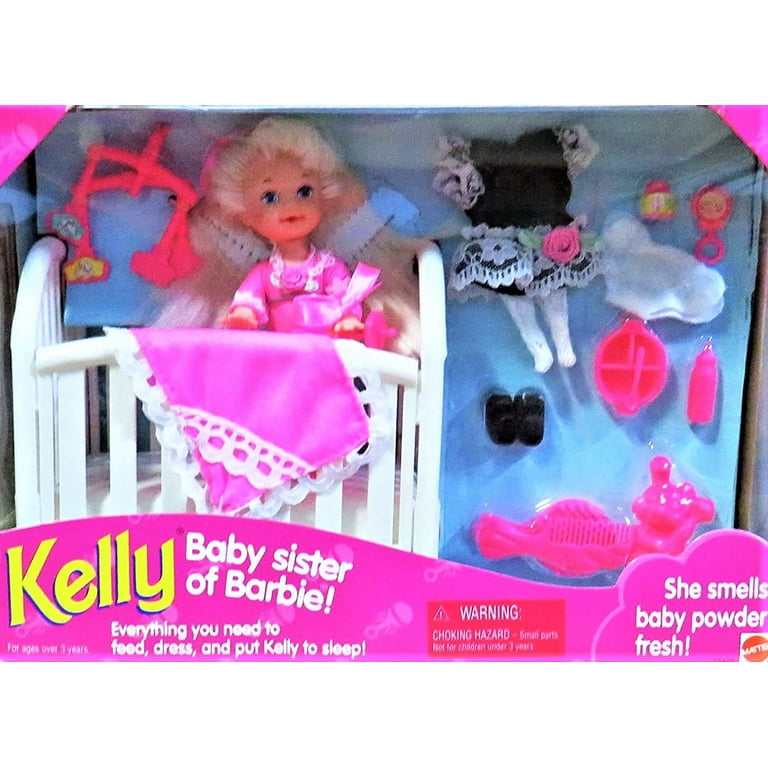 Bedtime Kelly Baby Sister of Barbie Doll 1994 Mattel 12489 NRFB
