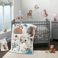 thumbnail image 1 of Bedtime Originals Animal Alphabet 3-Piece Infant Nursery Baby Crib Bedding Set, 1 of 9