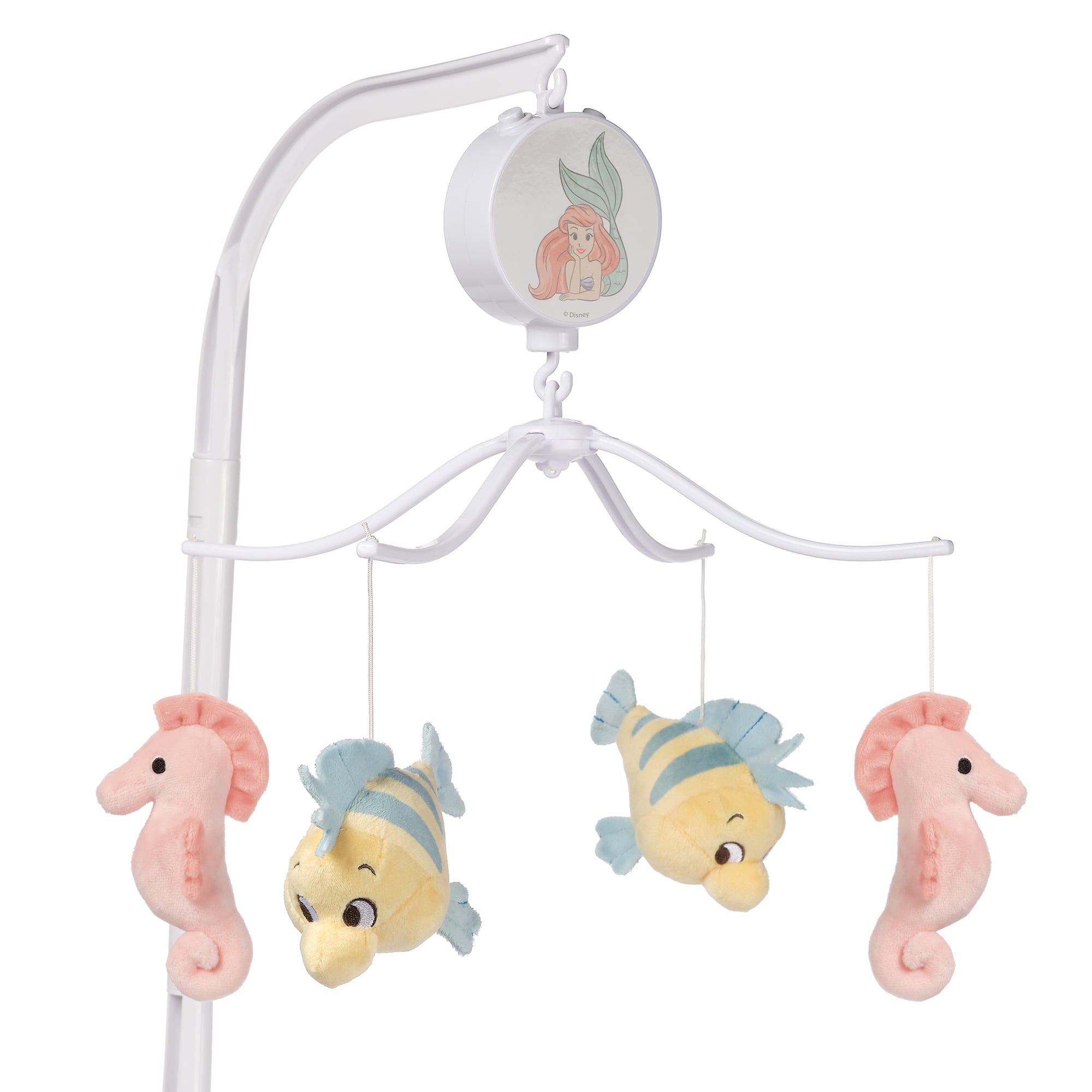 Disney Little Mermaid Musical Baby Crib Mobile with Plush Toys