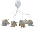 thumbnail image 1 of Bedtime Originals Elephant Love Musical Baby Crib Mobile Soother Toy - Gray, 1 of 6