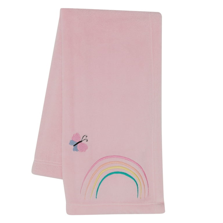 Pink fleece baby blanket new arrivals