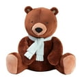 thumbnail interactive-video image 1 of Bedtime Originals Up Up & Away Brown Bear Plush Stuffed Animal Toy, 1 of 7