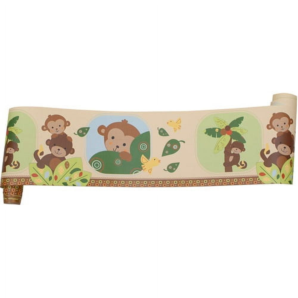 Bedtime Originals by Lambs & Ivy Wallpaper Border, Curly Tails