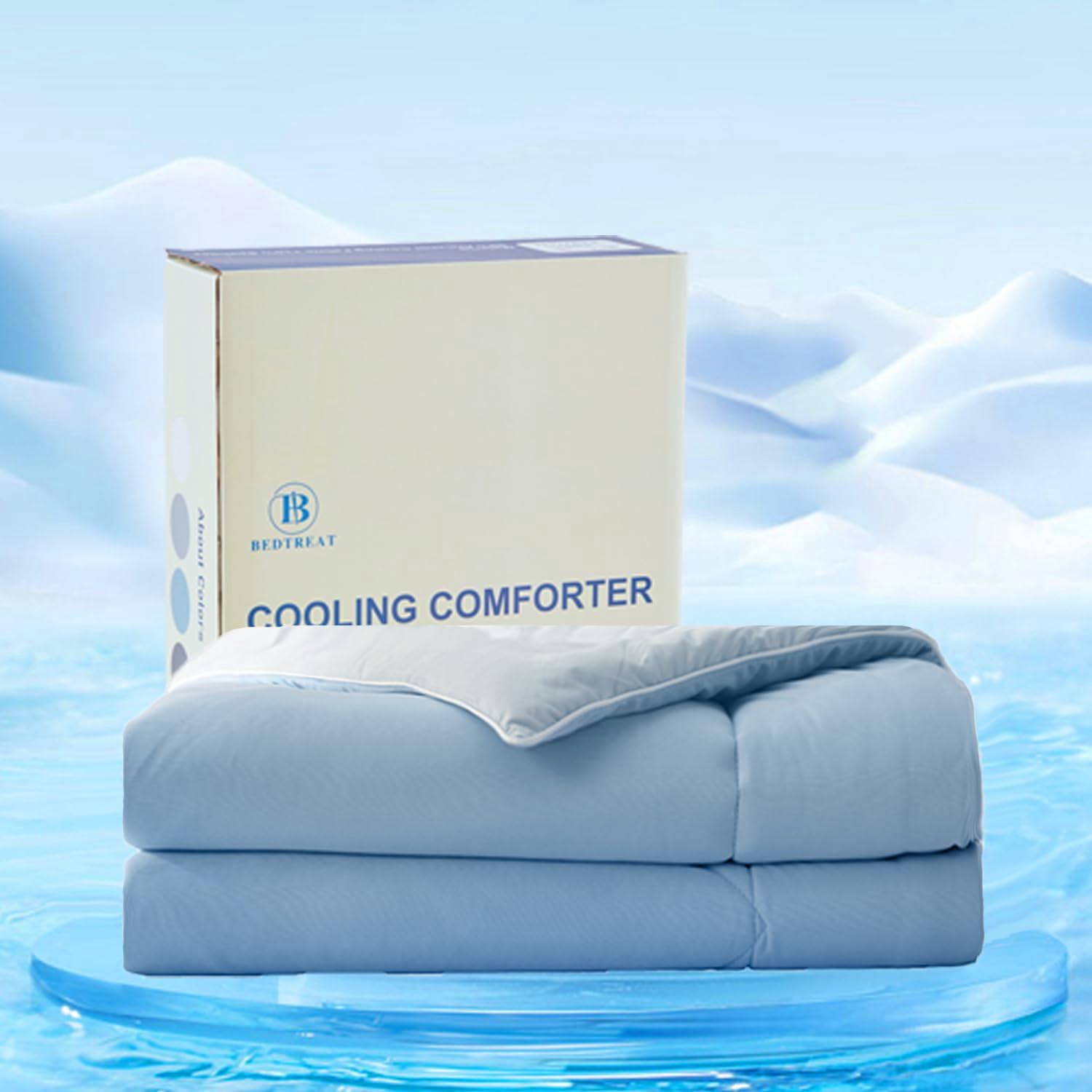 Bedtreat Cooling Comforter Twin Size Cool Comforters for Hot Sleepers ...