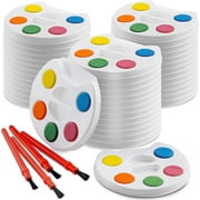 Bedwina Mini Watercolor Paint Set for Kids, 24-Pack – Non-Toxic Paints for Party Favors and Goodie Bags