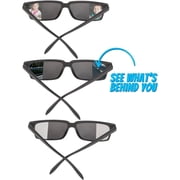 Bedwina Spy Glasses for Kids Pack of 3   Rear View Sunglasses to See Behind You   Secret Agent Detective Gear for Boys & Girls   Fun Party Favors, Goodie Bag Fillers & Carnival Prizes