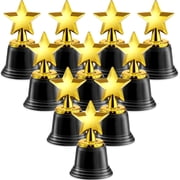 Bedwina Star Trophy Award - Pack of 36 Bulk - 4.5 Inch Gold Award Trophies For Kids Awards, Choice Prizes For Adults, Winner Competitions, Sports Events, Party Decorations, Teachers And Party Favors