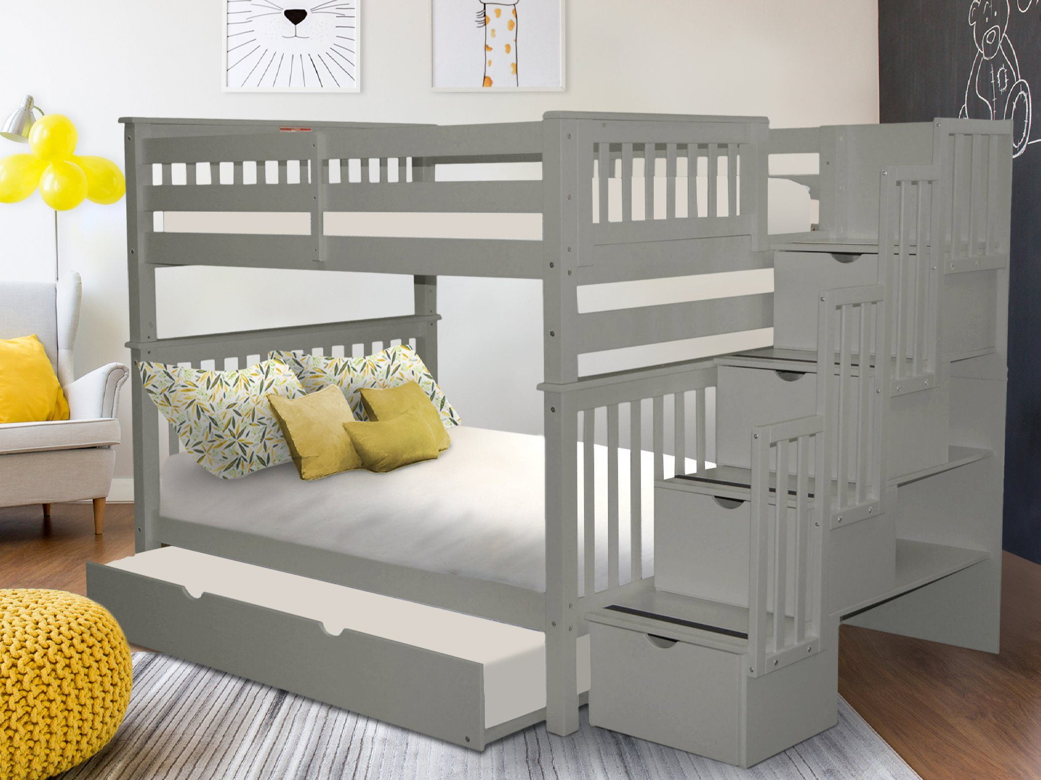 Bedz king stairway bunk bed deals